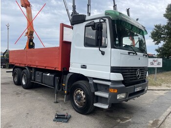 Dropside/ Flatbed truck Mercedes-Benz Actros 2631 6x4 - STEEL SPRING / SUSP. LAMES - BIG AXLES / GRAND PONTS REDUCTEUR - CLEAN FR TRUCK: picture 1
