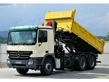 Tipper, Crane truck Mercedes-Benz Actros 2632 Bordmatic 4,90m+Kran*Topzustand*!: picture 1