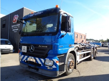 Hook lift truck Mercedes-Benz Actros 2636 6x4 belge TK mogelijk: picture 1