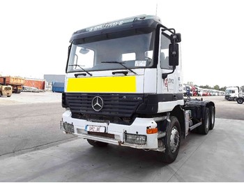 Container transporter/ Swap body truck Mercedes-Benz Actros 2640 lames steel: picture 1