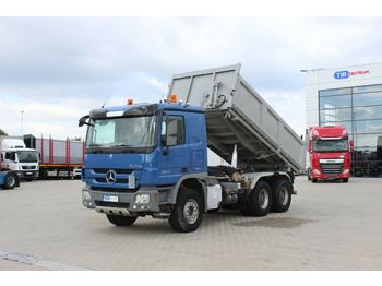 Tipper Mercedes-Benz Actros 2644K, 6x4, THREESIDED, RETARDER, BEACONS: picture 1