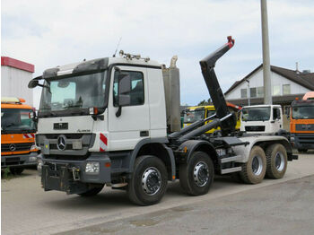 Hook lift truck Mercedes-Benz Actros 3241 B 8x4  Abrollkipper Meiller: picture 1