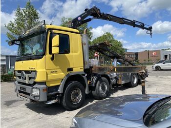 Cable system truck, Crane truck Mercedes-Benz Actros 3244 8X4 EURO 5 + HMF 2420-K4 + HMF CABLE: picture 1