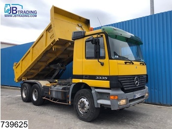 Tipper Mercedes-Benz Actros 3335 6x4, manual, Steel suspension, 13 Tons axles, Analoge tachograaf, Hub reduction: picture 1