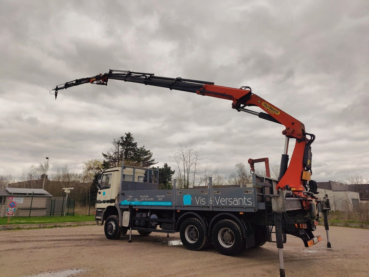 Leasing of Mercedes-Benz Actros 3340 6x6 Flatbed + Crane Palfinger PK 32000C + JIB Mercedes-Benz Actros 3340 6x6 Flatbed + Crane Palfinger PK 32000C + JIB: picture 10