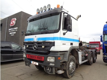 Container transporter/ Swap body truck Mercedes-Benz Actros 3341 6x6 double system: picture 1