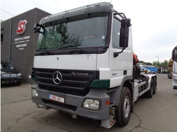Container transporter/ Swap body truck Mercedes-Benz Actros 3341 palfinger Pk 23005 tractor TOP: picture 1