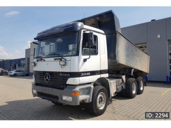 Tipper Mercedes-Benz Actros 3348 Day Cab, Euro 3, full steel suspension: picture 1