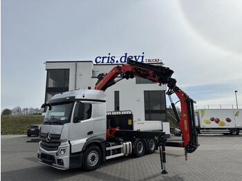 New Crane truck, Tractor unit Mercedes-Benz Actros 3351 6x4  Kran Palfinger PK 42002 + Fly-Jib + Seilwinde NEU: picture 1