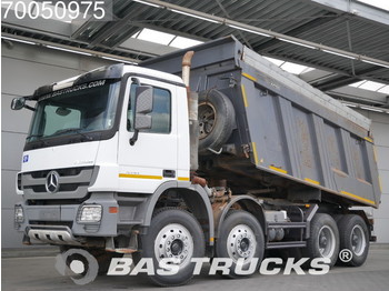 Tipper Mercedes-Benz Actros 4141 K 8X4 Big-Axle Steelsuspension 3-Pedals Analog-Tacho Euro 3: picture 1