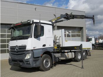 Crane truck Mercedes-Benz Actros neu 2542 L 6x2 Pritsche Kran Lift/Lenk: picture 1