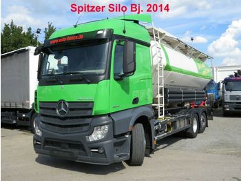 Tank truck Mercedes-Benz Actros neu 2545 L 6x2 Silo 4 Kammern/31.000 ltr: picture 1
