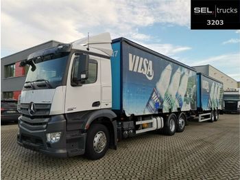 Container transporter/ Swap body truck Mercedes-Benz Antos 2542 6x2 /  Lenkachse / Komplett!!!: picture 1