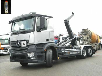 Hook lift truck Mercedes-Benz Antos 2745 6x2 Abrollkipper Meiller, Lift/Lenk: picture 1