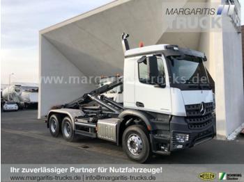New Hook lift truck Mercedes-Benz Arocs 2645 K 6x4+Meiller Abrollkipper RS 21.60: picture 1
