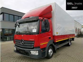 Curtainsider truck Mercedes-Benz Atego 1018 / Ladebordwand / Air conditioning: picture 1