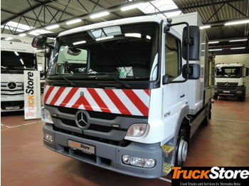 Dropside/ Flatbed truck Mercedes-Benz Atego 1216 L Tieflader S-Fahrerhaus 4x2: picture 1