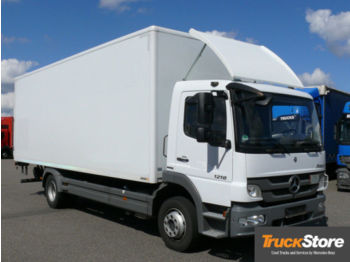 Box truck Mercedes-Benz Atego 1218 EEV S-Fahrerhaus ABS 4x2 Euro5: picture 1