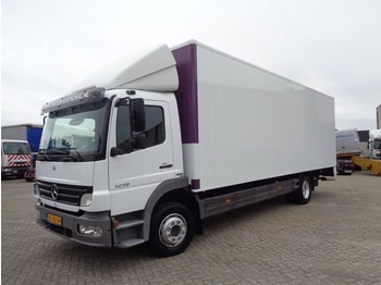 Box truck Mercedes-Benz Atego 1218 + Euro 4 + Lift: picture 1