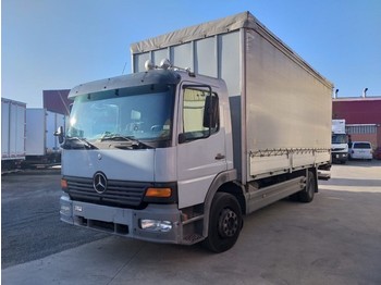 Curtainsider truck Mercedes Benz Atego 1223: picture 1