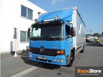 Curtainsider truck Mercedes-Benz Atego 1223 L Curtainsider S-Fahrerhaus ABS 4x2: picture 1