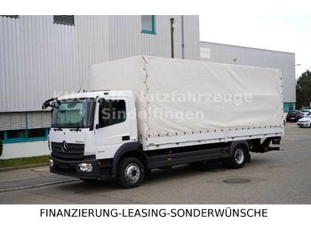 Curtainsider truck Mercedes-Benz Atego 1224L Pr.-Plane 7,2m LBW Klima AHK 3-Sitze: picture 1
