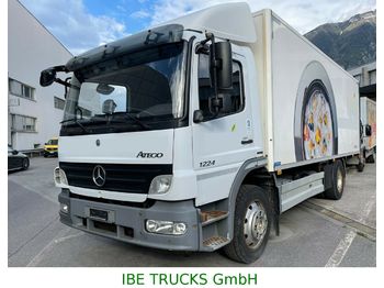 Box truck Mercedes-Benz Atego 1224 4x2, Euro 5, Ladebordwand: picture 1