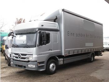 Curtainsider truck Mercedes-Benz Atego 1224 Euro5 Klima Schlafkab. 7,7x2,5x2,84m: picture 1