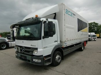Curtainsider truck Mercedes-Benz Atego 1224 Plane mit Ladebordwand,  Manual  Euro5: picture 1