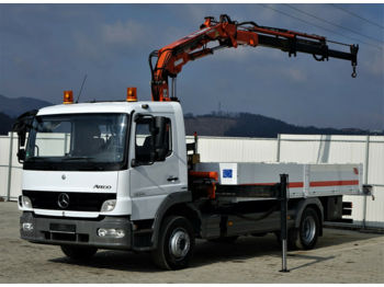Dropside/ Flatbed truck Mercedes-Benz Atego 1224 Pritsche 5,00 + Kran* Topzustand!: picture 1