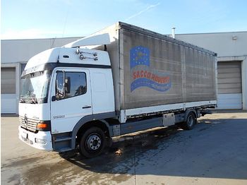 Curtainsider truck Mercedes-Benz Atego 1228: picture 1