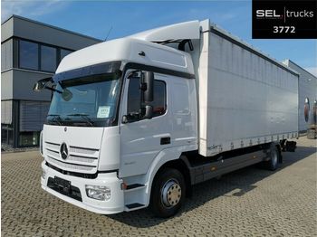 Curtainsider truck Mercedes-Benz Atego 1230 / 2 Beds / Ladebordwand: picture 1