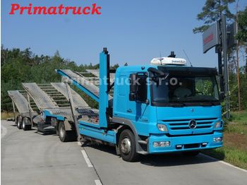 Autotransporter truck Mercedes-Benz Atego 1329 + Anhänger für 6 PKW: picture 1