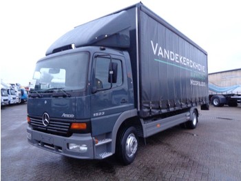 Curtainsider truck Mercedes-Benz Atego 1523 + manual + lift: picture 1