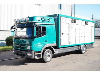 Livestock truck Mercedes-Benz Atego 1529 LL EEV Gr. Fhs. KaBa Viehtransporter: picture 1