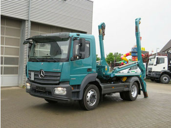 Skip loader truck Mercedes-Benz Atego 1530 K Absetzkipper Meiller Tele: picture 1