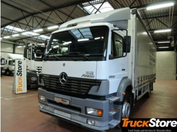 Curtainsider truck Mercedes-Benz Atego 2528 L Curtainsider S-Fahrerhaus ABS 6x2: picture 1