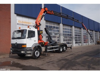 Hook lift truck Mercedes-Benz Atego 2628 Palfinger 27 ton/meter laadkraan + Jib: picture 1