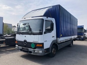 Curtainsider truck Mercedes-Benz Atego 815  Ladebordwand: picture 1