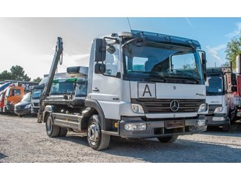 Skip loader truck Mercedes-Benz Atego 818K Ad Blue Absetzer Meiller AK 4 T: picture 1