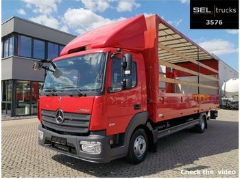Curtainsider truck Mercedes-Benz Atego 818 / Ladebordwand / German: picture 1