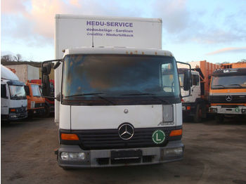 Box truck Mercedes-Benz Atego 818 Ladebordwand koffer: picture 1