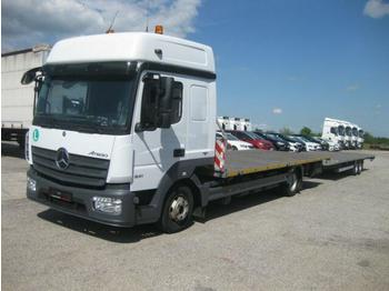 Dropside/ Flatbed truck Mercedes-Benz - Atego 821 Plattform ZUG!!! Containertransporter: picture 1