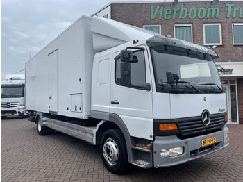Box truck Mercedes-Benz Atego ATEGO 1223 STEEL SUSPENSION SLEEPING CABIN EURO3 HOLLAND TRUCK: picture 1