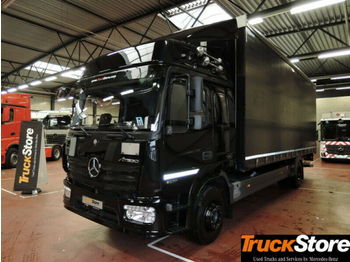 Curtainsider truck Mercedes-Benz Atego Neu Verteiler 1527 L Curtainsider BigSpace: picture 1