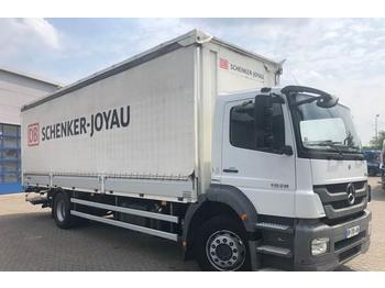 Curtainsider truck Mercedes-Benz Axor 1829 Manual Euro-5 Super Condition 2011: picture 1