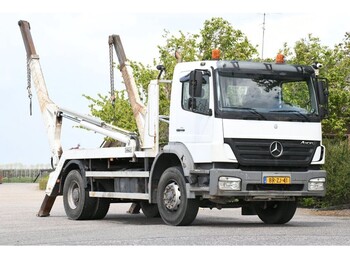 Skip loader truck Mercedes-Benz Axor 1832 !!PORTAALARM/ABSETZKIPPER!!: picture 1