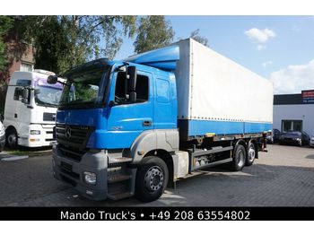 Container transporter/ Swap body truck Mercedes-Benz Axor 2536 L 6x2 BDF, Pl+Spr.+LBW: picture 1