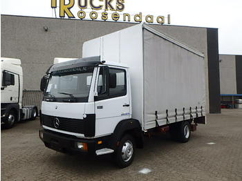 Curtainsider truck Mercedes-Benz EcoLiner 814 + manual: picture 1