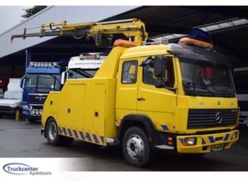 Autotransporter truck Mercedes-Benz Ecoliner 1317, Falkom, Amco: picture 1